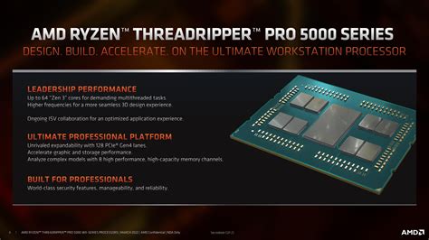 AMD Launches Ryzen Threadripper Pro 5000 WX Series Led By The 5995WX