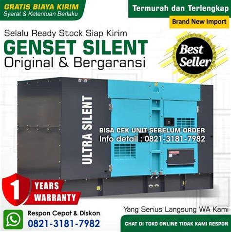 Jual Genset Kva Genset Perkins Kva Murah Berkualitas