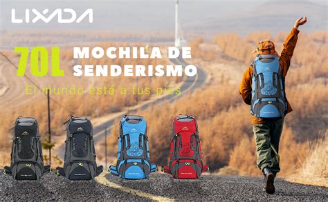 Lixada Mochila De Senderismo L L L Gran Capacidad Mochila De