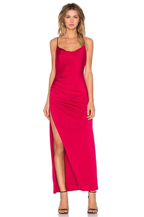 Nbd X Revolve Take It All Maxi Dress In Red Nbd Cloth Dress Maxi