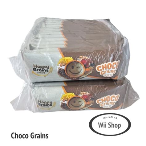 Happy Grains Bulk Pack Sachets Choco Grains Shopee Malaysia