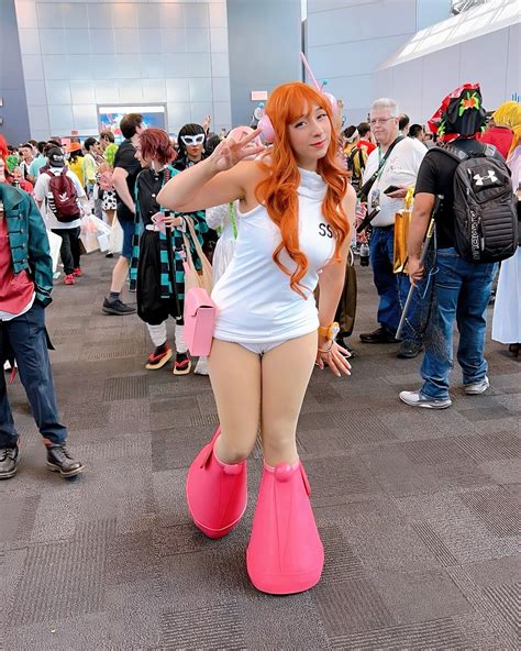 Louella 💕 | Day 2 of @animenyc as Namiiii 🫶🏽🍊 I still can’t believe I