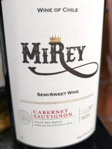 Mirey Cabernet Sauvignon Semi Sweet Vivino Us