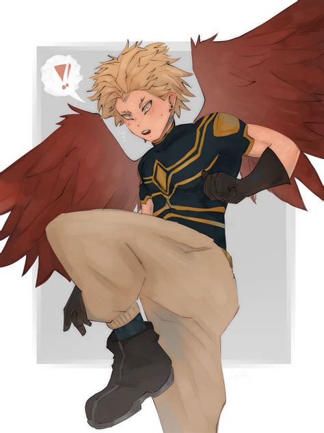 Hawks Mha Fanart By Kubiewolf On Deviantart