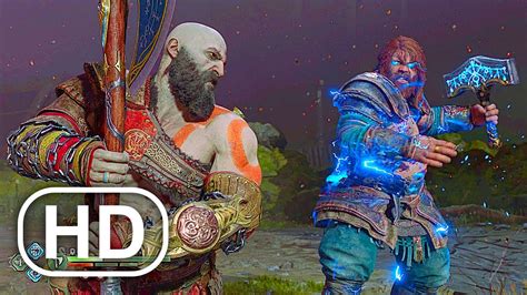 Kratos Vs Thor Final Fight K God Of War Ragnarok Youtube