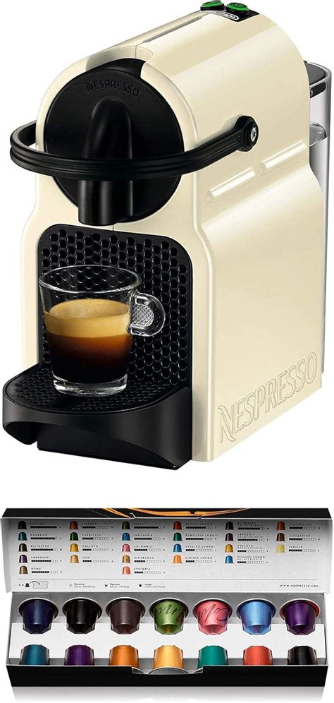 DeLonghi EN 80 CW Inissia Nespresso Vanilla Cream: Amazon.co.uk ...