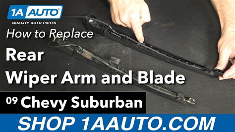 How To Replace Rear Wiper Arm 07 14 Chevy Suburban YouTube