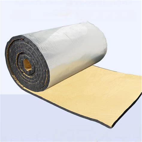 Zxcvbas Self Adhesive Aluminum Foil Sound Insulation Cotton Insulation