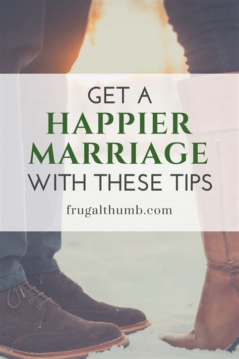 For A Happier Marriage Follow These Tips [infographic] Frugal Thumb