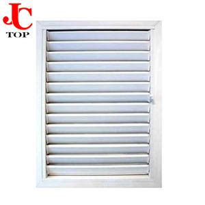 Stylish Wholesale Fixed Louver Bathroom Louver Window For Privacy And