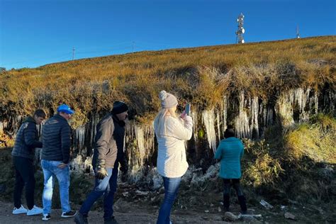 Fotos Urupema SC registra 7 2ºC menor temperatura do ano no país