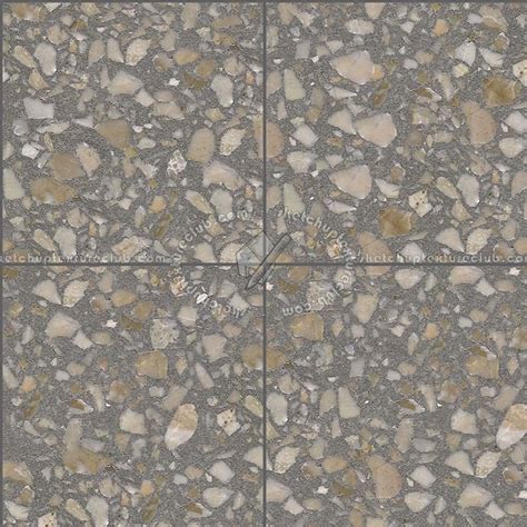 Terrazzo Floor Tile PBR Texture Seamless