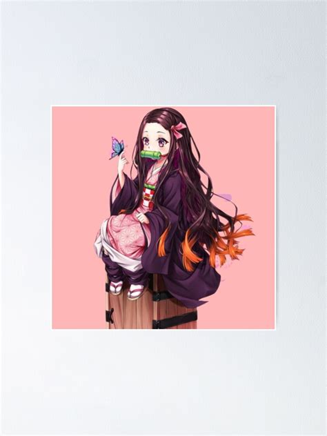 Nezuko Kamado Kamado Nezuko Demon Demon Slayer Poster For Sale By Mahadev09 Redbubble