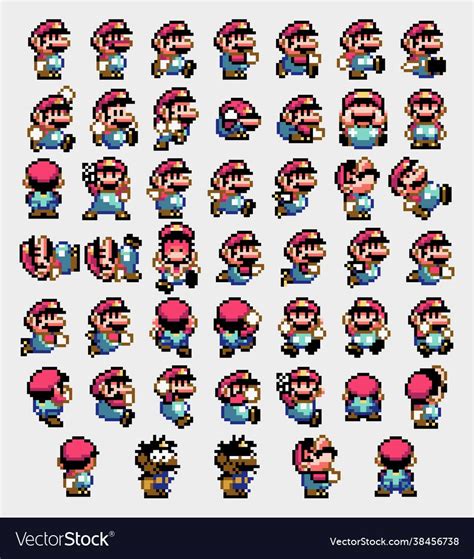 Super Mario All Stars Sprites Artofit