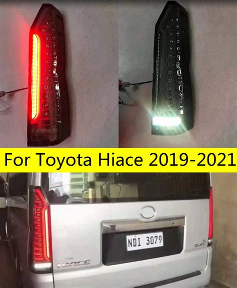 Luces Traseras LED Para Coche Toyota Hiace 20 19 2021 Señal De Giro