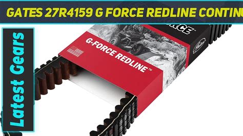 Gates R G Force Redline Continuously Variable Review Youtube