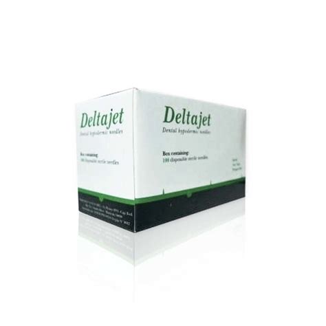 AGUJAS DELTAJET X100 UNIDADES Area Dental