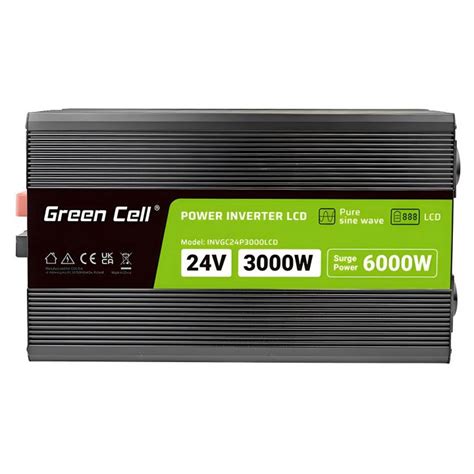 Przetwornica Napi Cia Green Cell Powerinverter Lcd V V