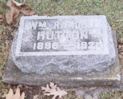 William Randall Hutton M Morial Find A Grave