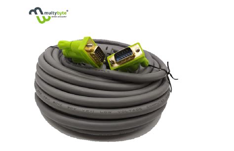 15 Mtr Silver Vga Cable 15m For Computer 20 At Rs 349piece In New