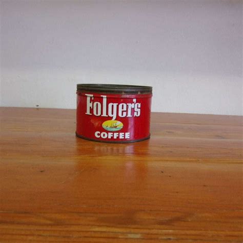 Vintage Folger's Coffee Can – Ma and Pa's Attic