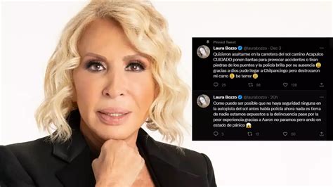 Laura Bozzo Sufre Intento De Asalto En Carretera Hacia Acapulco