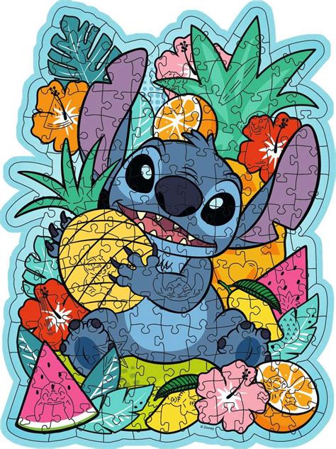 Lilo Stitch Stitch Wooden Puzzle P Shopforgeek Puzzle