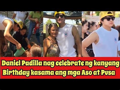 Daniel Padilla Nag Celebrate Ng Kanyang Birthday Kasama Ang Mga Aso At