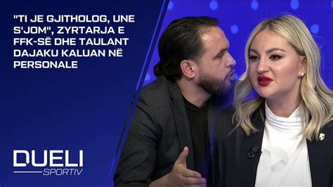 Ti je gjitholog une s jom zyrtarja e FFK së dhe Taulant Dajaku