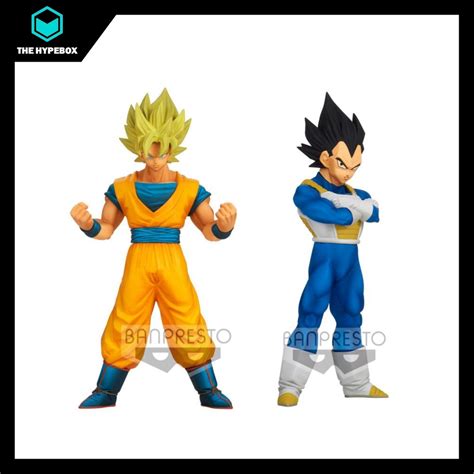 BANPRESTO DRAGON BALL Z BURNING FIGHTERS VOL 2 A VEGETA B SON GOKU