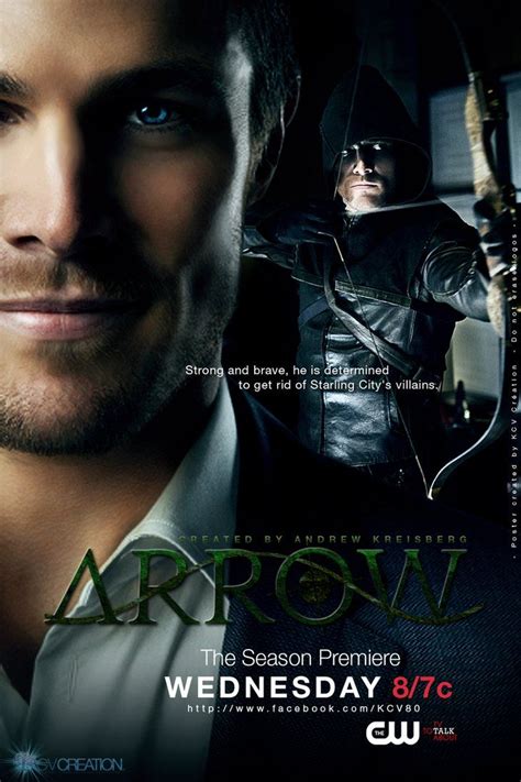 Poster promo Arrow by KCV80 on deviantART in 2022 | Arrow tv series, Arrow tv, Arrow movie