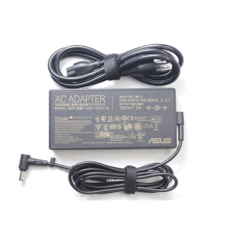 New 20v 7 5a 150w 6 0x3 7mm Ac Adapter For Asus Adp 150ch B A18 150p1a Strix G531gt G531gd G731g