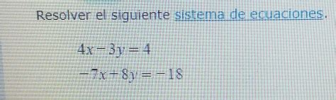 Solved Resolver El Siguiente Sistema De Ecuaciones X Y Algebra