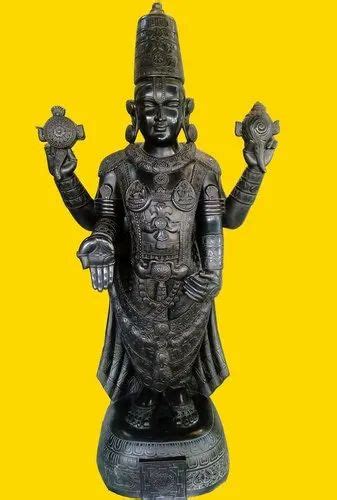 Tirupati Balaji Marble Statue Tirupati Balaji Black Marble Statue