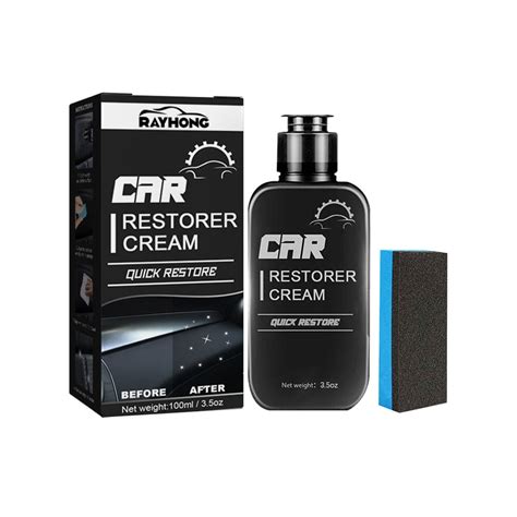 Plastic Restorer for Cars- Restores Even the Most Damaged Plastic