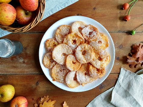 Apple Fritter Rings Istrian Recipe — Beans And Sardines