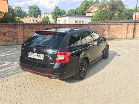 Skoda OCTAVIA RS Czarna 7495325708 Oficjalne Archiwum Allegro