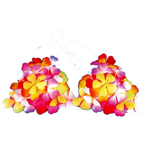 Flower Bikini Top Adult SCostumes