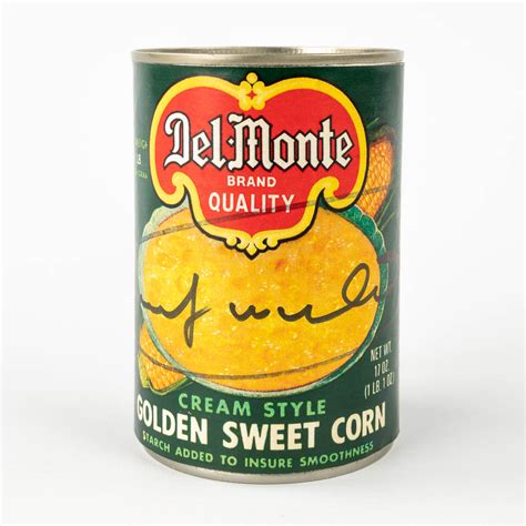 Andy Warhol 1928 1987 Attr Del Monte Golden Sweet Corn L 7 3 X W 7 3 X H 10 8 Cm