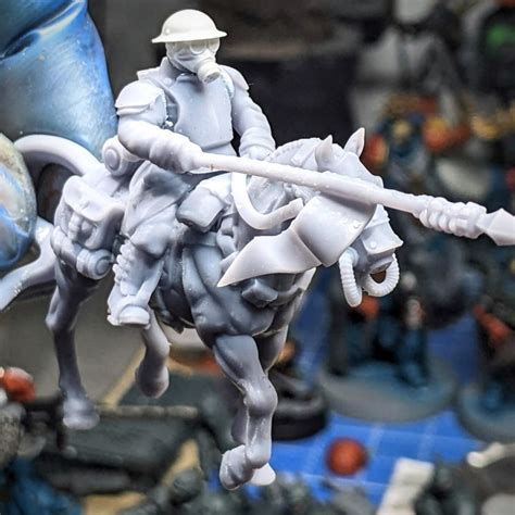 3d Print Of Grimguard Cavalry By Sagaciousprime