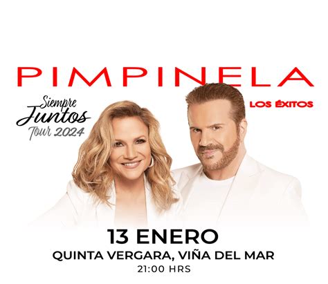 Pimpinela en Chile Siempre Juntos Tour 2024 13 Enero en Viña del