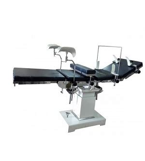 O T Table Hydraulic Manual Base Painted Nsl Noorani Surgical Pvt Ltd