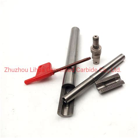 Cemented Tungsten Carbide Milling Tool Holders With Internal Threading