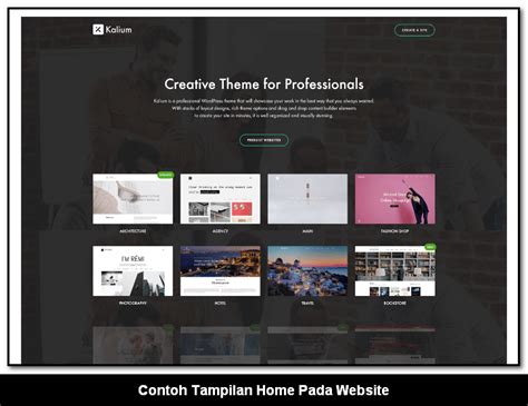 √ 45 Contoh Tampilan Home Pada Website Pribadi Jualan Onpos