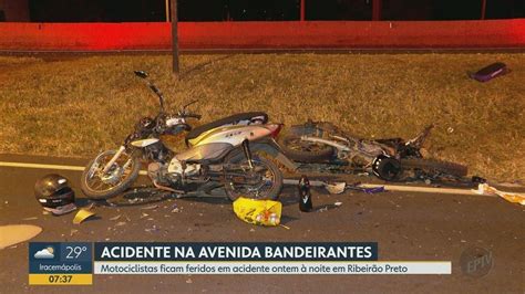 Acidente Entre Motociclistas Deixa Um Ferido Em Estado Grave Em