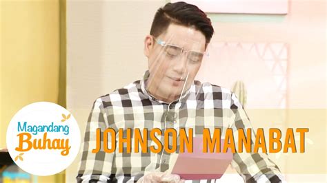 Johnson Manabat Receives A Letter From His Wife Magandang Buhay YouTube