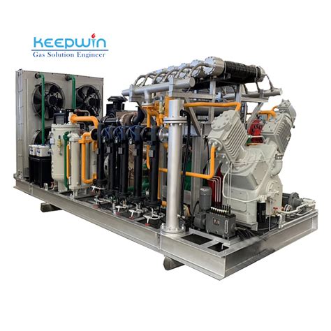 Oil Free Lubricated Type 350 Barg High Pressure Air Compressor With