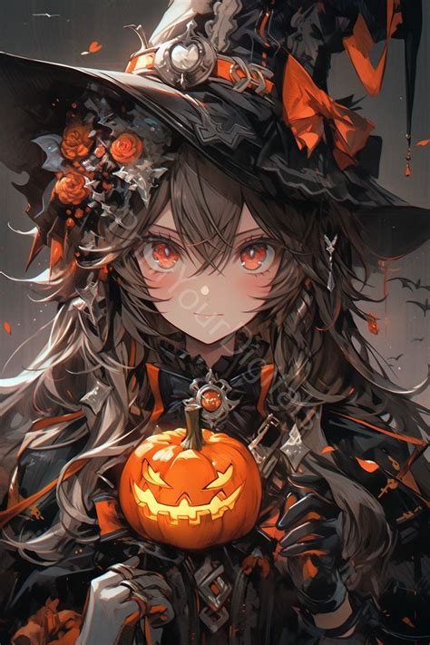 a woman wearing a witches hat and holding a pumpkin