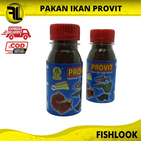 Jual PELET IKAN KECIL PROVIT PELLET IKAN BERVITAMIN Shopee Indonesia