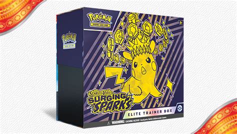 Pok Mon Tcg Scarlet Violetsurging Sparks Elite Trainer Box